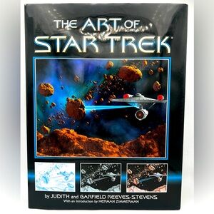 The Art of "Star Trek" Hardcover Book By Judith And Garfield Reeves-Stevens